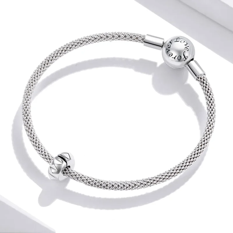 (image for) Pandora Style Silver Charm, Rivet - SCC1780 - View 3