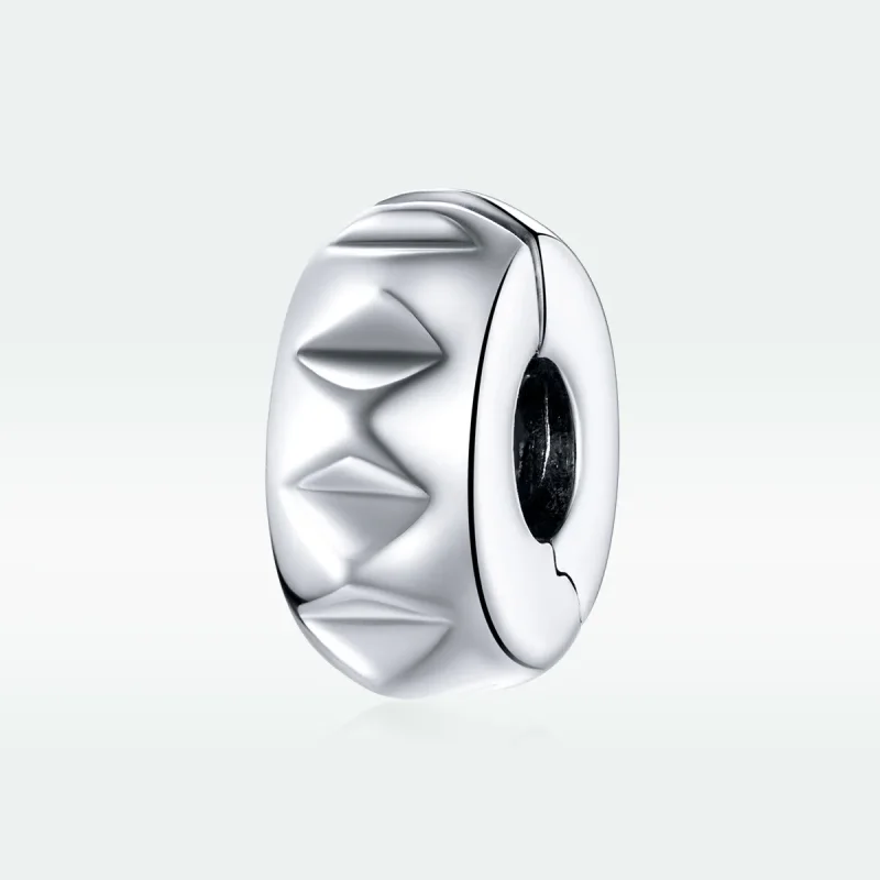 (image for) Pandora Style Silver Charm, Rivet - SCC1780 - View 5