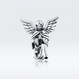 Pandora Style Silver Charm, Angel of Love - BSC314