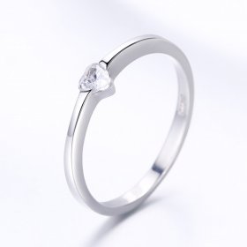 Silver Simple Grace Ring - PANDORA Style - SCR450