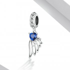 PANDORA Style Openwork Out Wings Dangle Charm - SCC2071