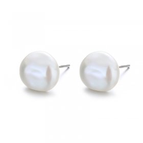 PANDORA Style Baroque Pearl Stud Earrings - BSE604
