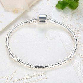 Pandora Style Silver Cute Cat Chain Bracelet - PAS902