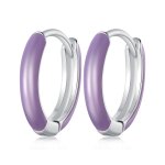 Pandora Style Luminous Hoop Earrings - SCE1644