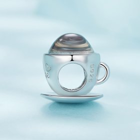 Pandora Style Coffee Cup Charm - SCC2475
