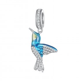 Kingfisher Pendant Charm in the Pandora style - BSC858