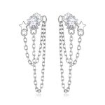 PANDORA Style Star Tassel Drop Earrings - BSE709