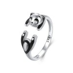 Pandora Style Panda Ring - SCR969-E
