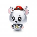 Pandora Style Silver Charm, Mouse Baby - BSC113