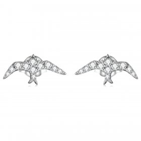 PANDORA Style Mini Swallow Stud Earrings - BSE594