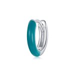 PANDORA Style Little Blue Hoop Earrings - BSE488-BU