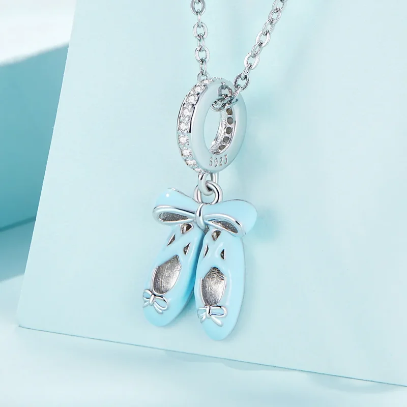 (image for) PANDORA Style Ballet Shoes Dangle Charm - SCC2395 - View 2