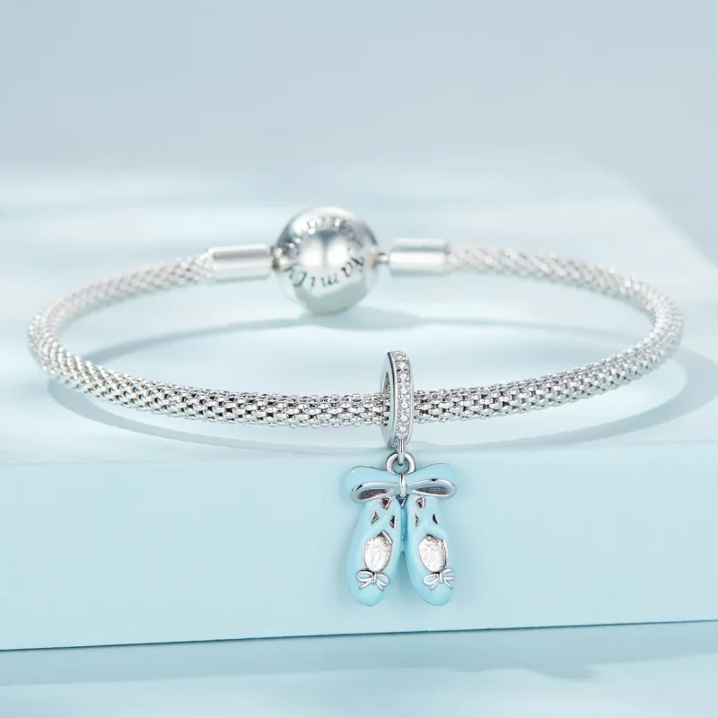 (image for) PANDORA Style Ballet Shoes Dangle Charm - SCC2395 - View 3