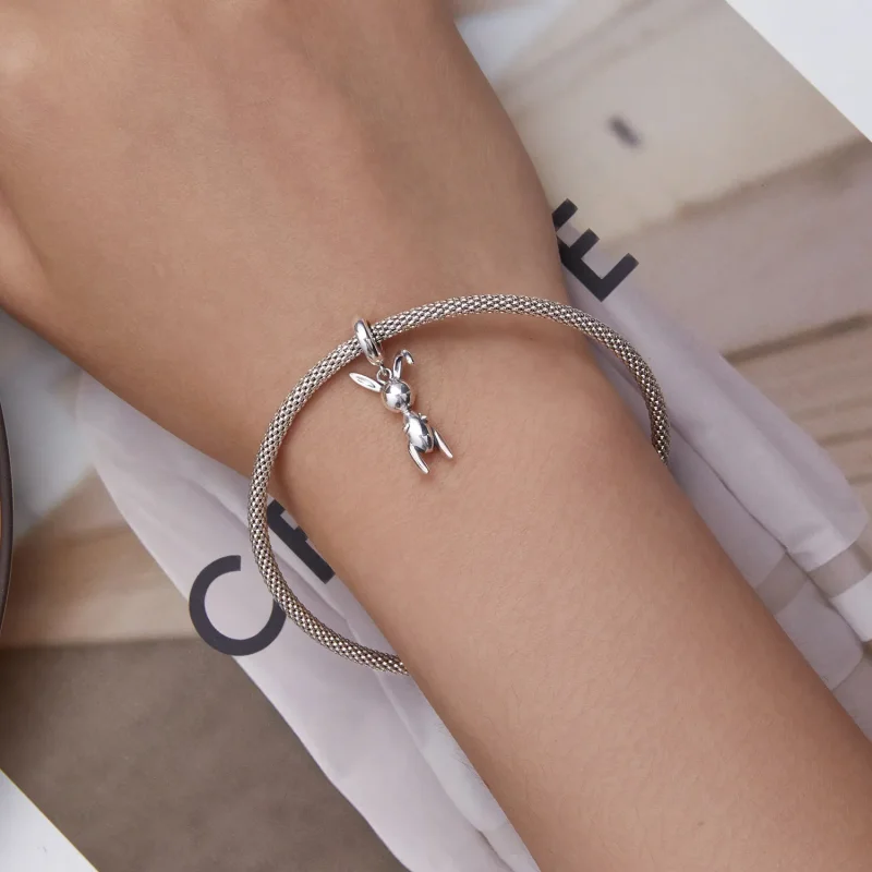 (image for) PANDORA Style Balloon Bunny Dangle Charm - BSC692 - View 5