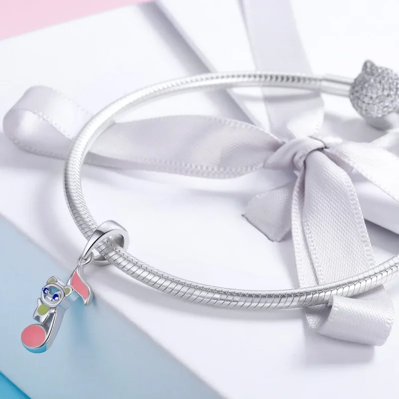 (image for) PANDORA Style Bear Melody Dangle Charm - BSC021 - View 4