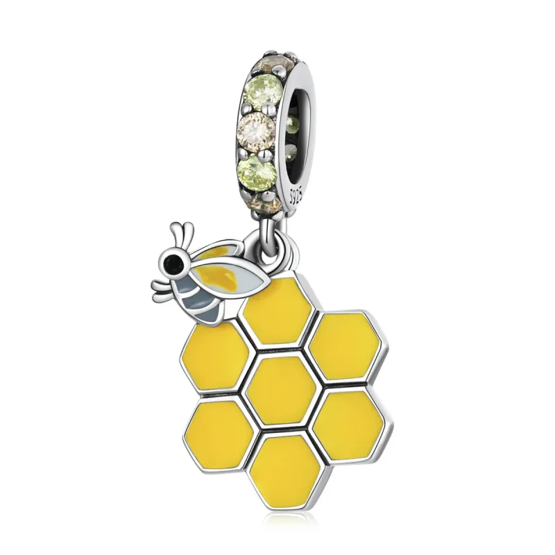 (image for) PANDORA Style Bees and Hive Dangle Charm - SCC2186 - Product Image