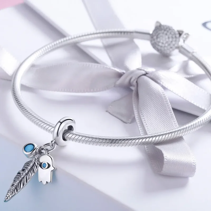 (image for) PANDORA Style Bohemian Style Dangle Charm - SCC880 - View 3