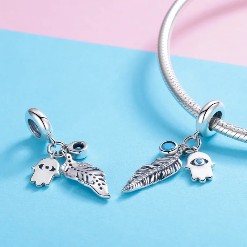 (image for) PANDORA Style Bohemian Style Dangle Charm - SCC880 - View 4