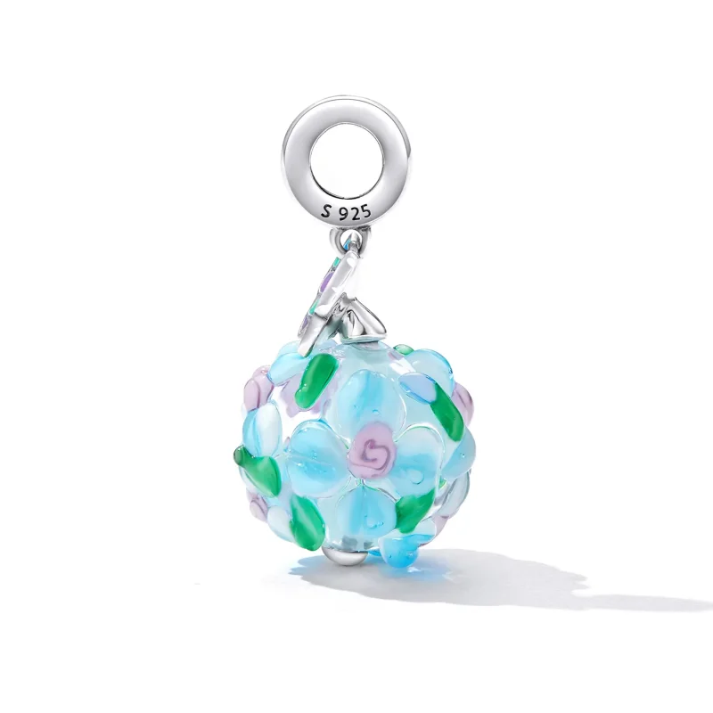(image for) PANDORA Style Butterflies Dangle Charm - SCC2214 - View 3