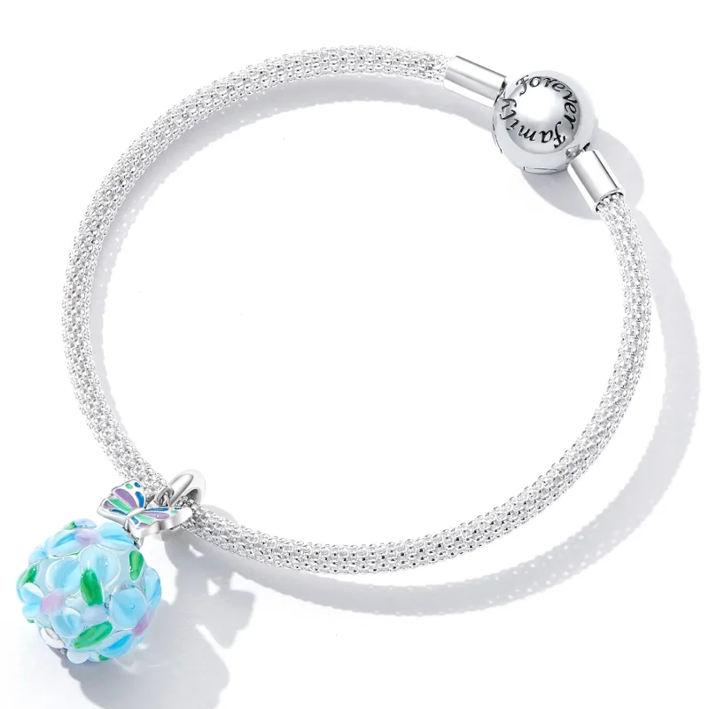 (image for) PANDORA Style Butterflies Dangle Charm - SCC2214 - View 4