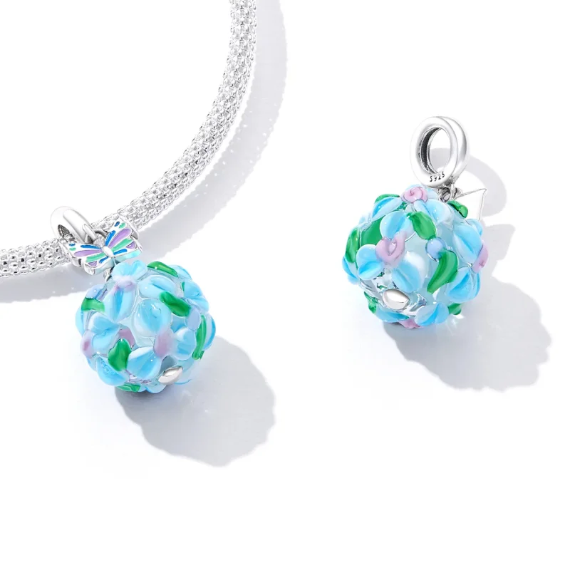 (image for) PANDORA Style Butterflies Dangle Charm - SCC2214 - View 5