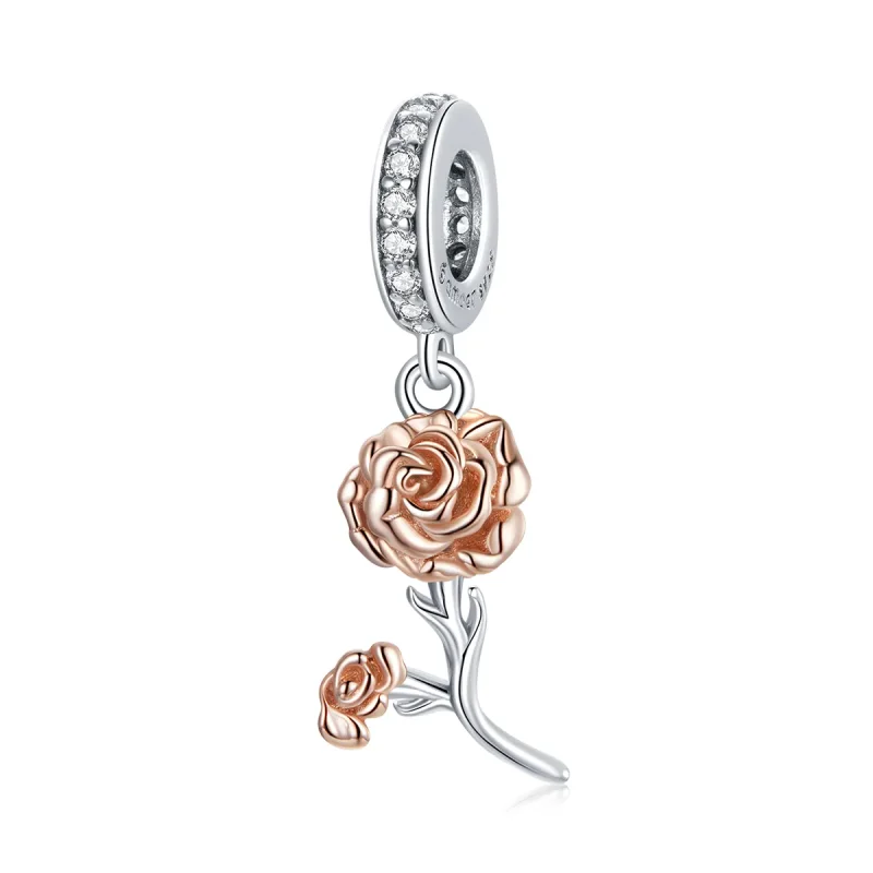 (image for) PANDORA Style Carnation Dangle Charm - BSC422 - Product Image