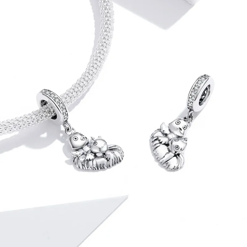 (image for) PANDORA Style Cartoon Bird Dangle Charm - SCC1522 - View 4