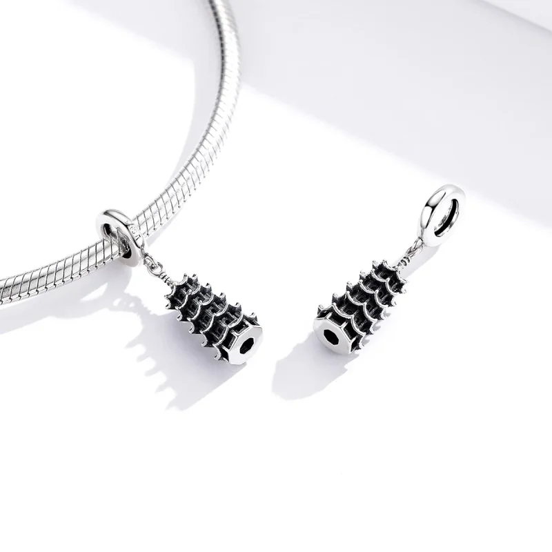 (image for) PANDORA Style Chinese Tower Dangle Charm - SCC1544 - View 3