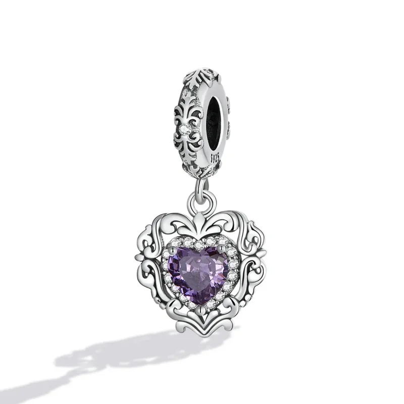 (image for) PANDORA Style Classical Love Dangle Charm - SCC2181 - View 2