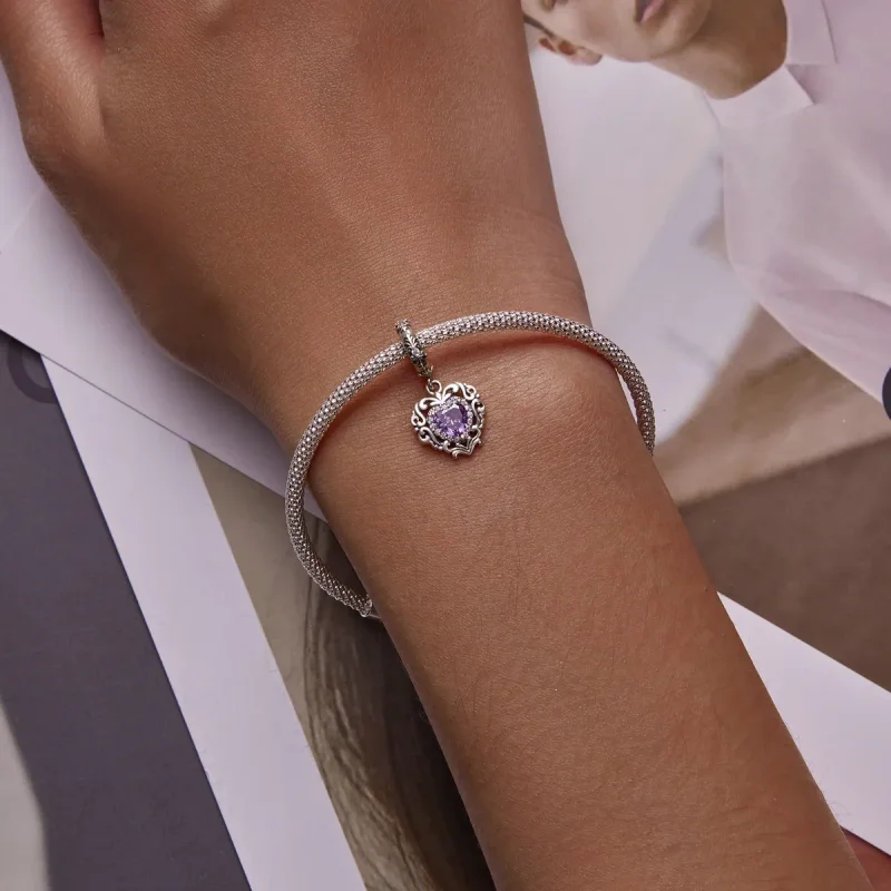 (image for) PANDORA Style Classical Love Dangle Charm - SCC2181 - View 5