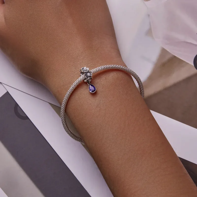 (image for) PANDORA Style Classical Water Drop Dangle Charm - SCC2180 - View 5