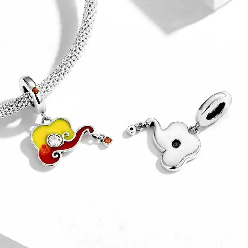 (image for) PANDORA Style Cloud Dangle Charm - SCC2068 - View 4