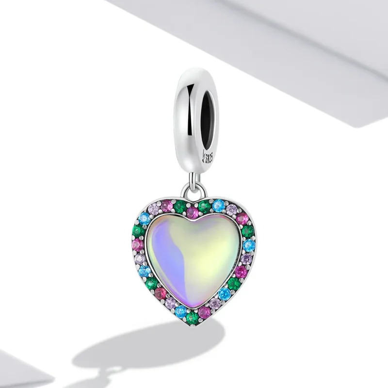 (image for) PANDORA Style Colorful Love Dangle Charm - SCC2166 - View 2