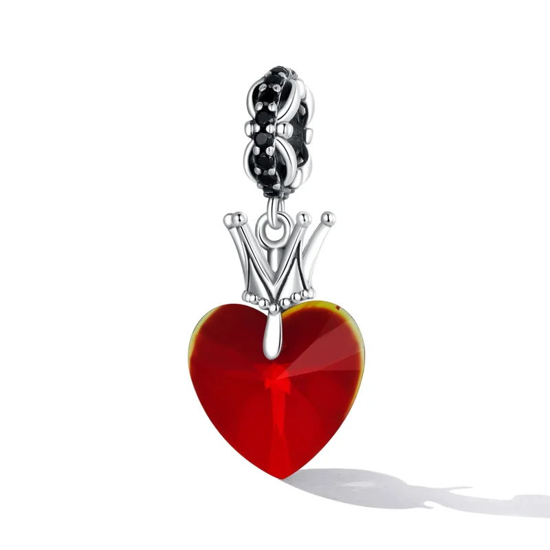 (image for) PANDORA Style Crown Heart Dangle Charm - SCC2247 - View 2