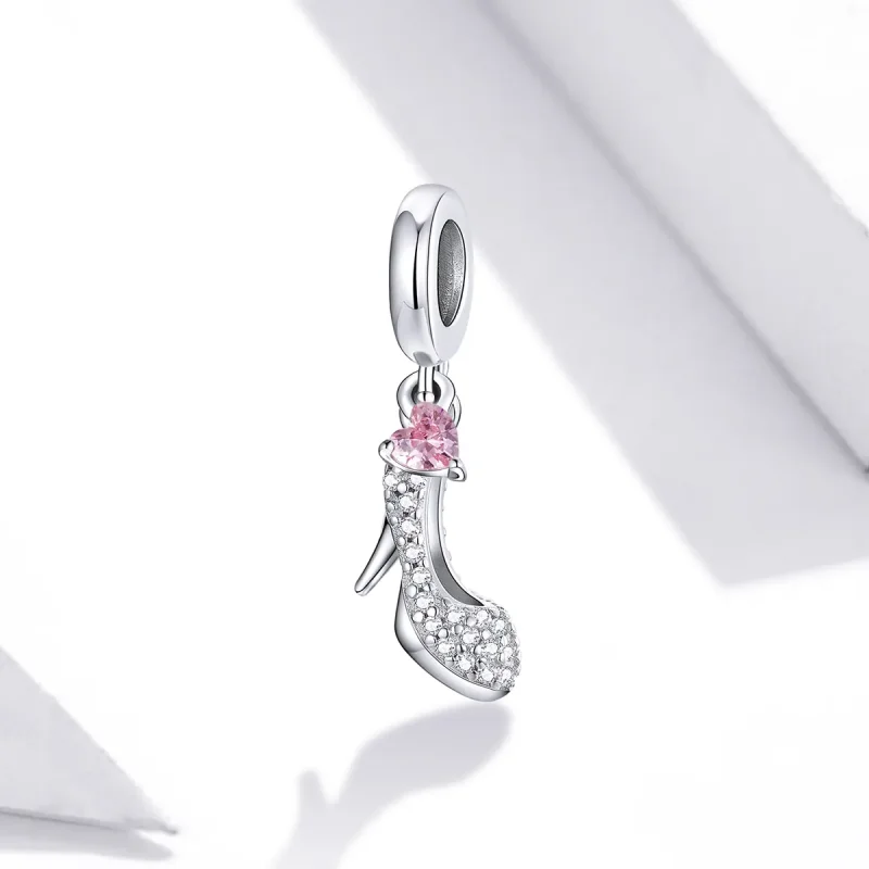 (image for) PANDORA Style Crystal Slipper Dangle Charm - BSC411 - View 2