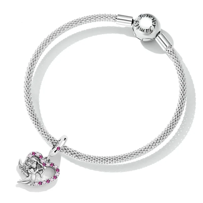 (image for) PANDORA Style Cupid Heart Dangle Charm - SCC2324 - View 5