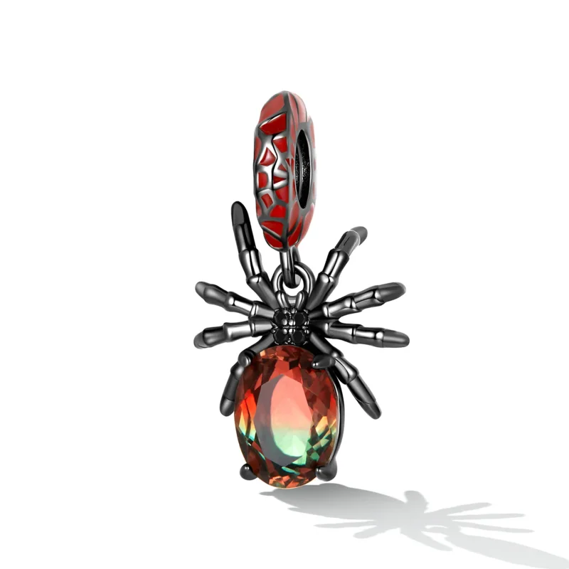 (image for) PANDORA Style Dark Spider Dangle Charm - SCC2292 - View 2