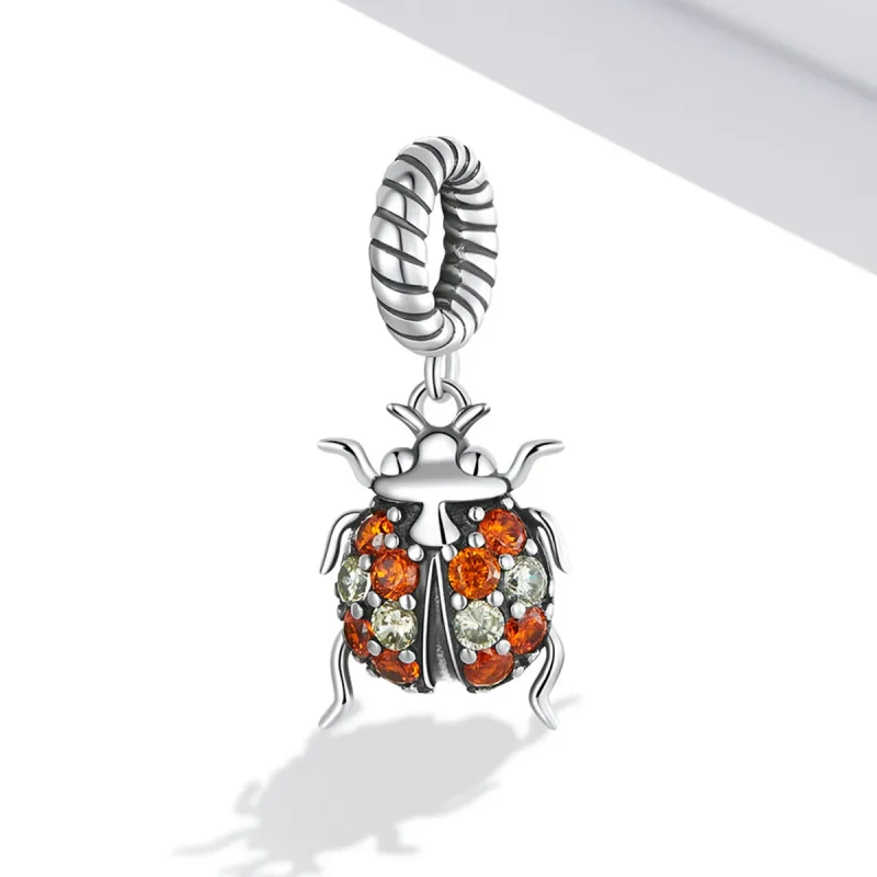 (image for) PANDORA Style Delicate Ladybug Dangle Charm - SCC2179 - View 2