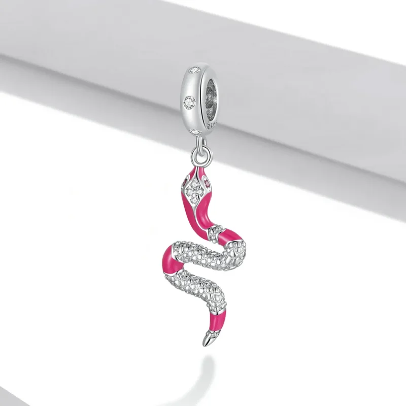 (image for) PANDORA Style Delicate Spirit Serpent Dangle Charm - BSC577 - View 2