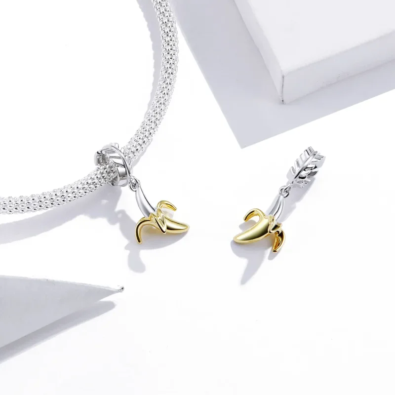 (image for) PANDORA Style Delicious Banana Dangle Charm - SCC1592 - View 3