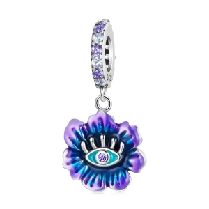 (image for) PANDORA Style Devil Flower Dangle Charm - SCC2373