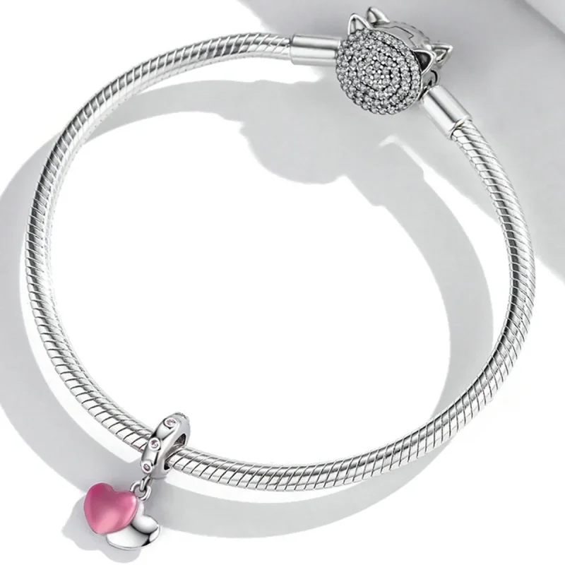 (image for) PANDORA Style Double Love Dangle Charm - SCC2006 - View 3