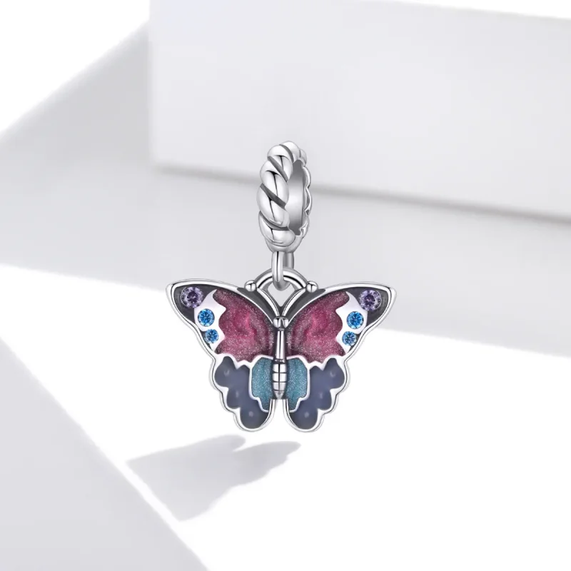 (image for) PANDORA Style Dream Butterfly Dangle Charm - SCC1904 - View 2