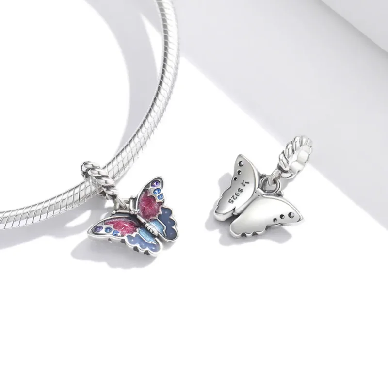 (image for) PANDORA Style Dream Butterfly Dangle Charm - SCC1904 - View 4