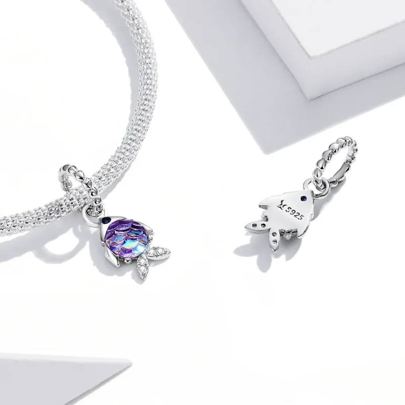 (image for) PANDORA Style Dream Fish Dangle Charm - SCC2033 - View 4