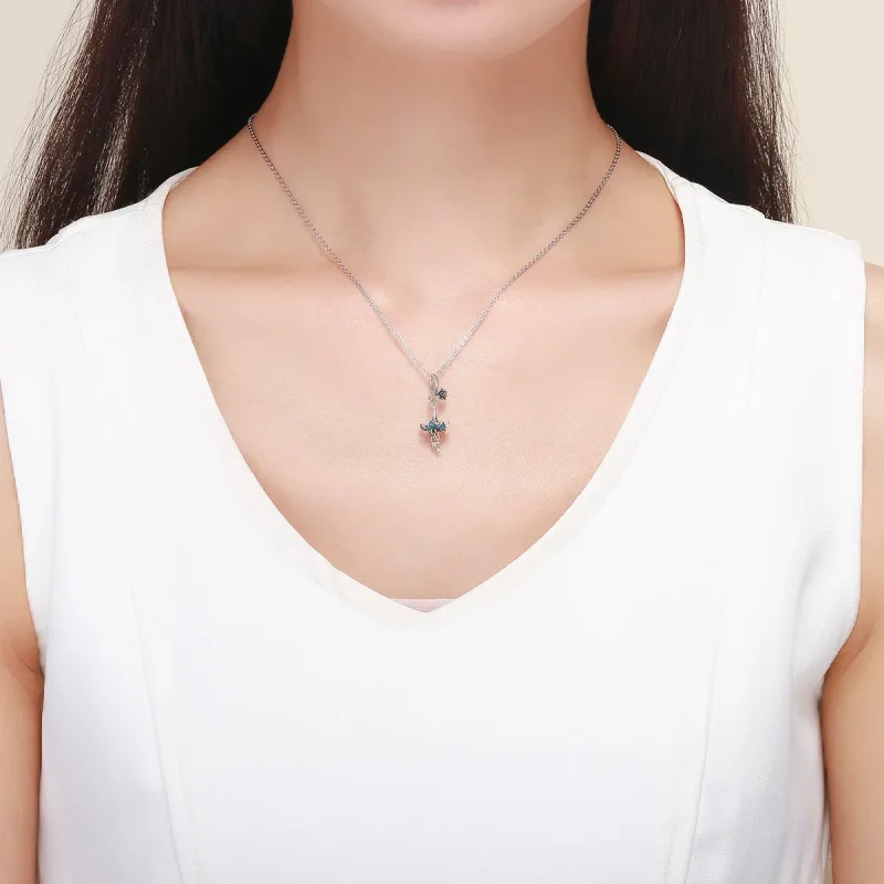 (image for) PANDORA Style Dream Orchid Dangle Charm - BSC034 - View 5