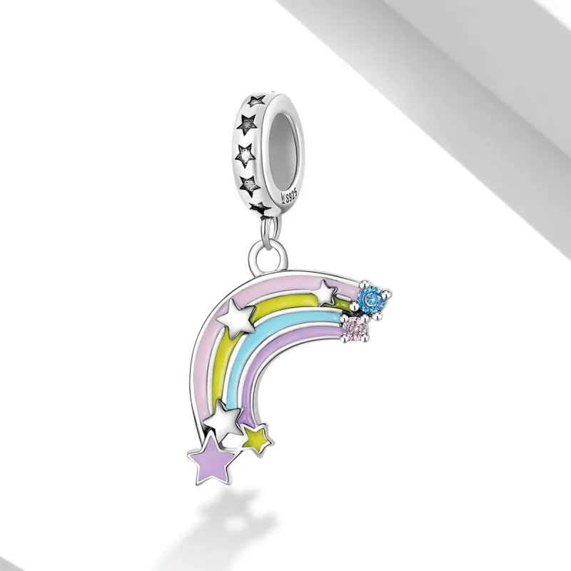 (image for) PANDORA Style Dream Rainbow Dangle Charm - SCC2074 - View 2