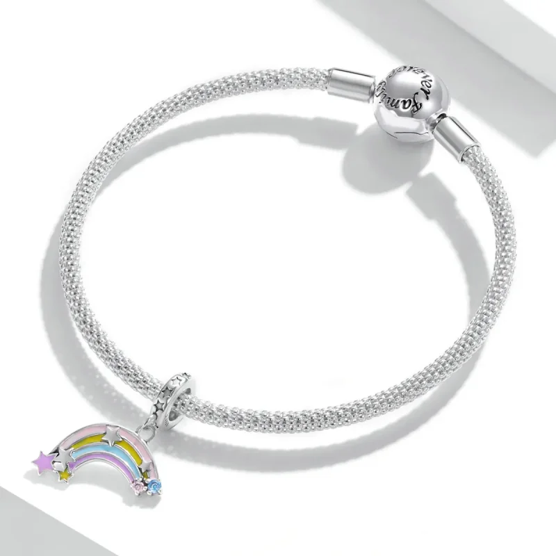 (image for) PANDORA Style Dream Rainbow Dangle Charm - SCC2074 - View 3