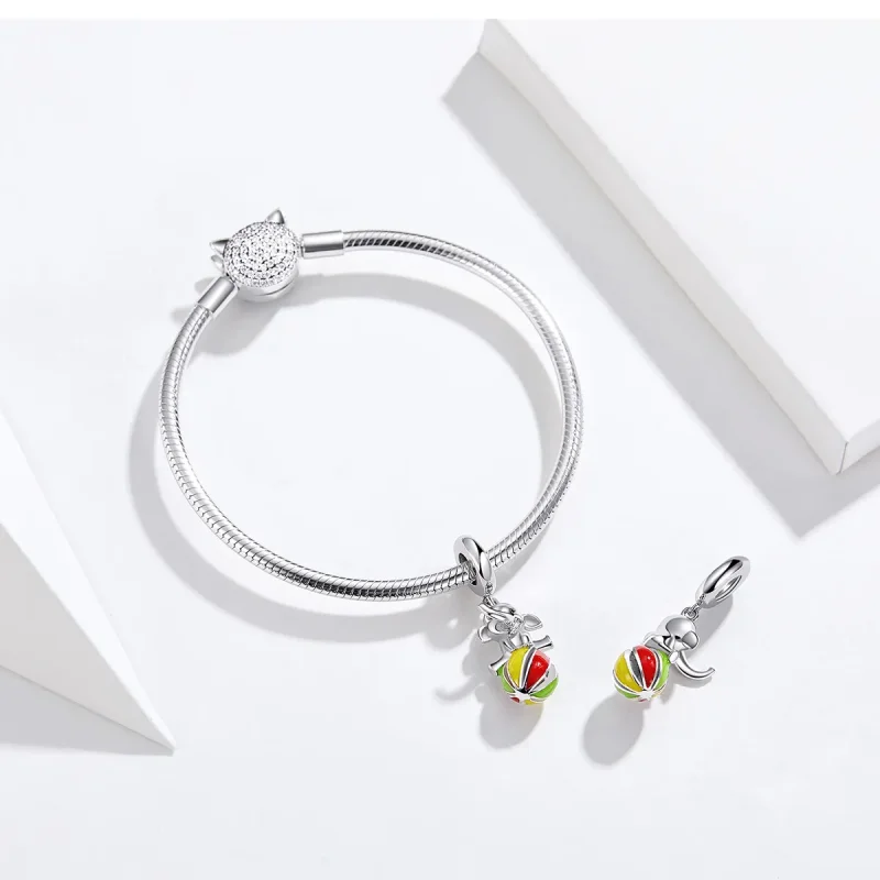 (image for) PANDORA Style Elephant Dangle Charm - BSC091 - View 4