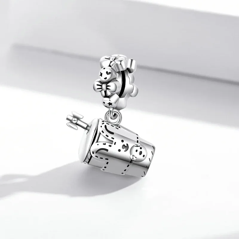 (image for) PANDORA Style Exquisite Girls Water Cup Dangle Charm - SCC2047 - View 2